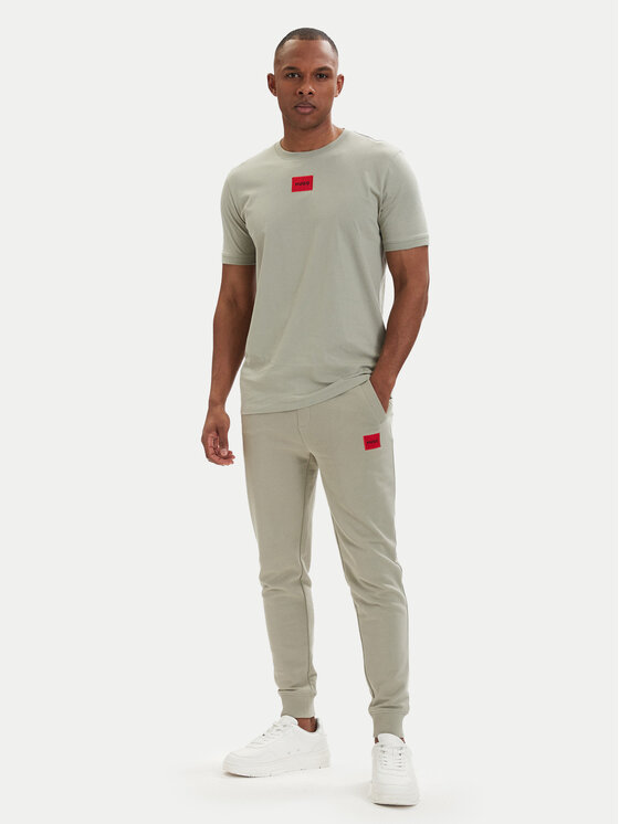 HUGO HUGO Teplákové nohavice Doak212 50447963 Svetlo zelená Regular Fit