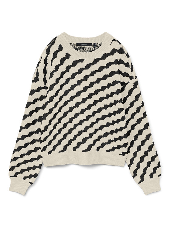 Vero Moda Vero Moda Megztinis Lara 10310862 Smėlio Regular Fit