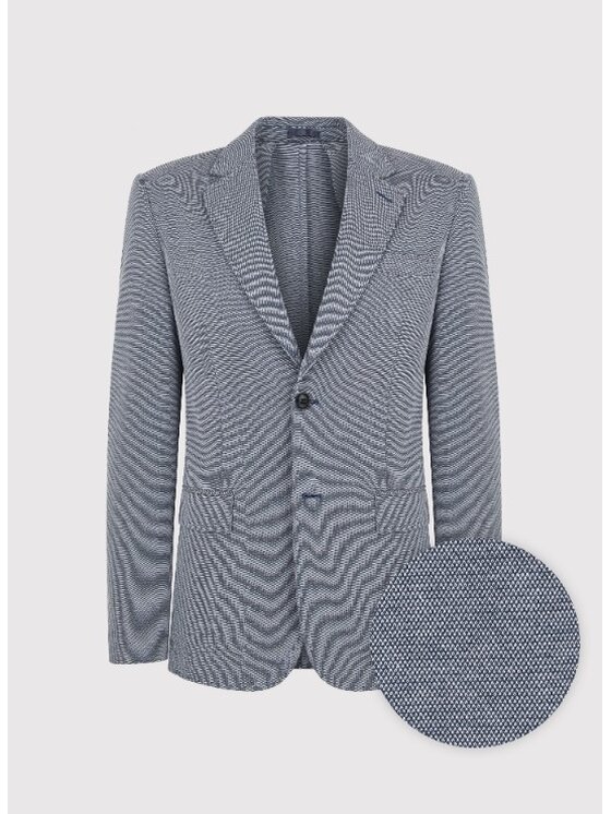Pako Lorente Pako Lorente Marynarka P25SF-3X-023 Szary Slim Fit