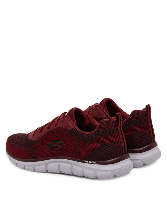 Skechers Skechers Buty na siłownię Track - Glendor 232699/BURG Bordowy