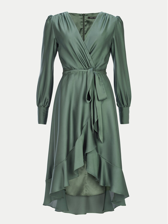 Swing Swing Coctailkleid 5AE29200 Grün Relaxed Fit