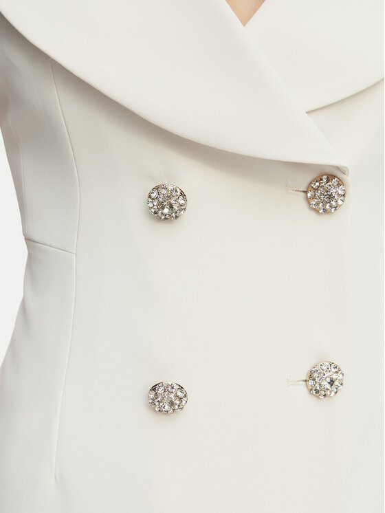 Artigli Artigli Kokteilinė suknelė ACAB004864 Kreminė Regular Fit