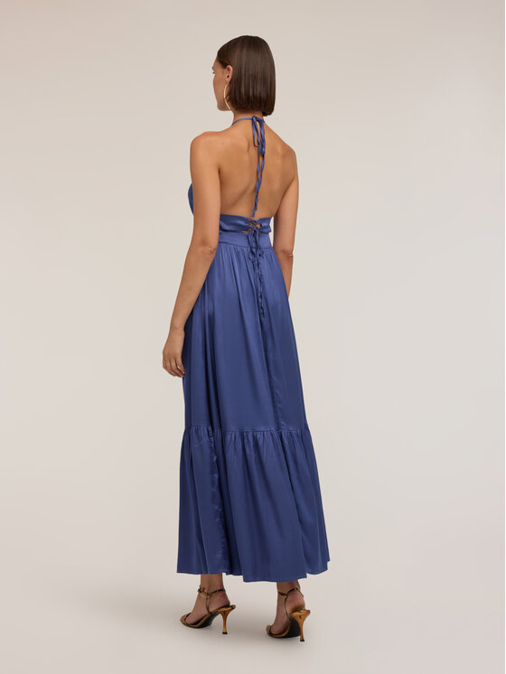 Motivi Motivi Abito da sera 700EQ003594N024 Blu Flare Fit