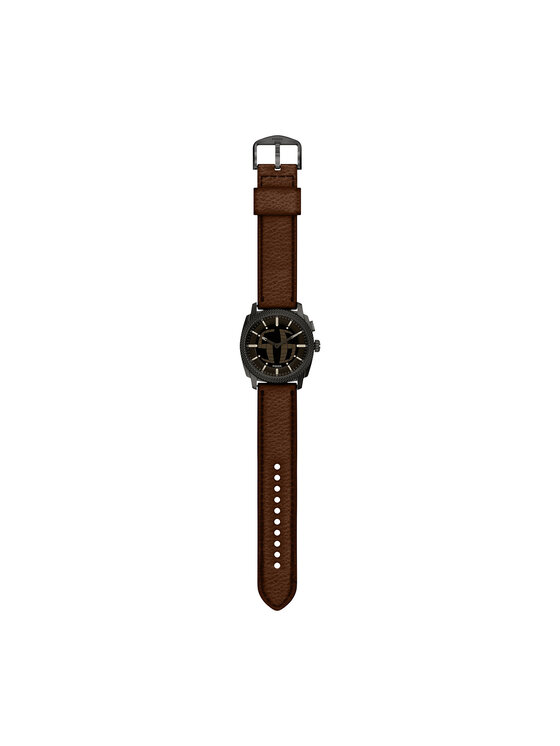 Fossil Fossil Hodinky Machine Big Tic FS6165 Hnědá
