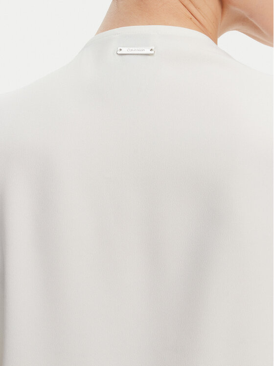 Calvin Klein Calvin Klein Halenka K20K208188 Bílá Regular Fit
