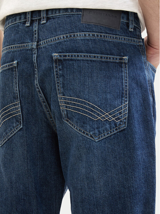 Tom Tailor Tom Tailor Szorty jeansowe 1040194 Granatowy Regular Fit