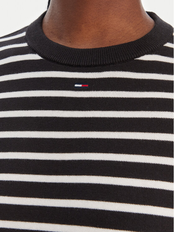 Tommy Jeans Tommy Jeans Pullover Essential DW0DW20159 Schwarz Regular Fit