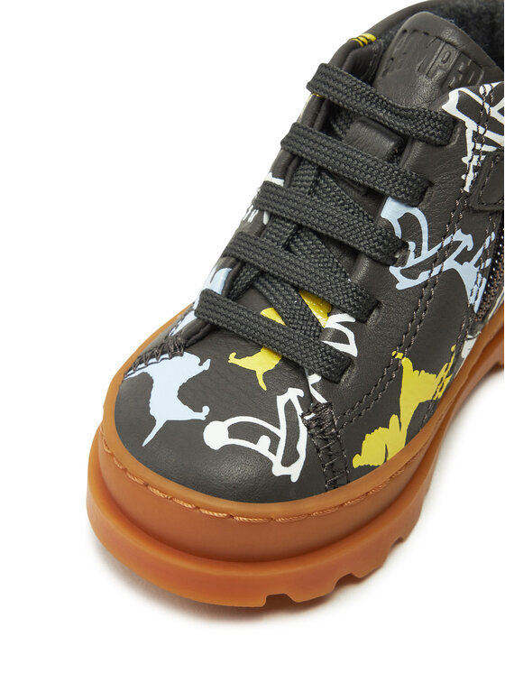 Camper Camper Schnürschuhe Twins K900291-014 Schwarz