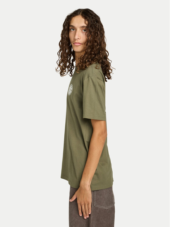 Element Element Póló Seal Bp ELYZT00596 Khaki Regular Fit