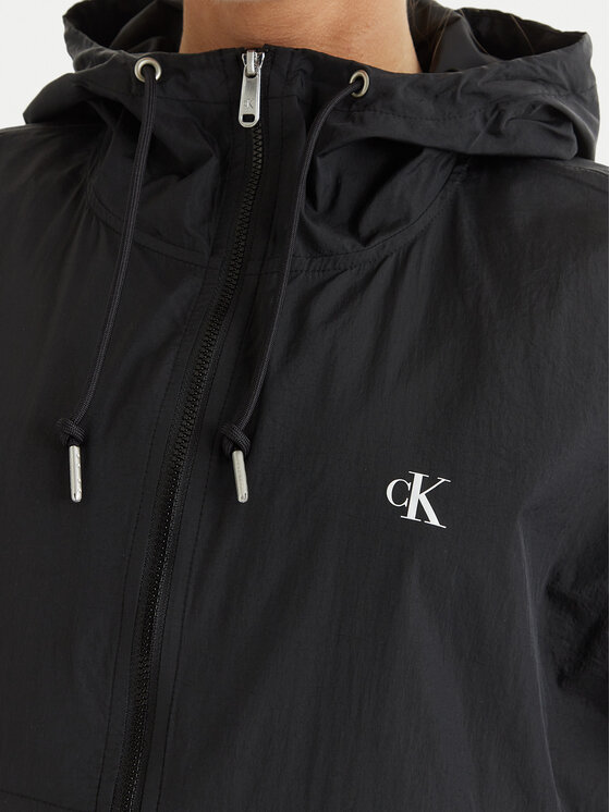 Calvin Klein Jeans Calvin Klein Jeans Ветровка Essential LV047F507G Черен Regular Fit