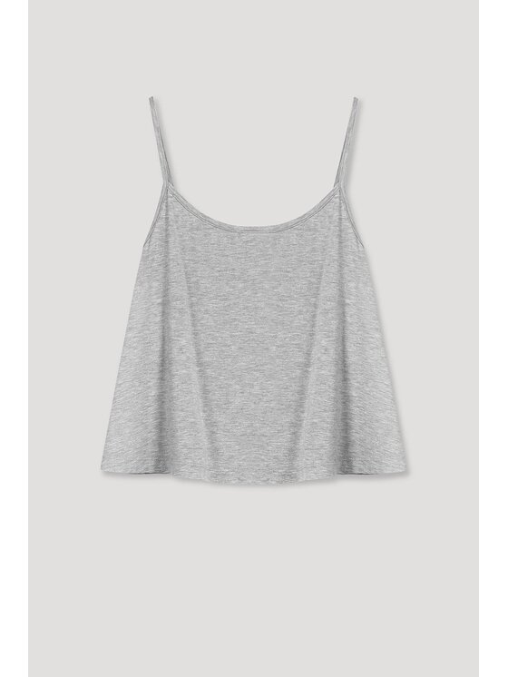 Elementy Elementy Top Muska Top Szary Regular Fit