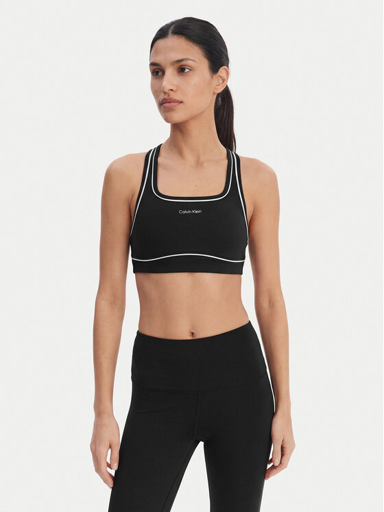 Calvin Klein Performance Sutien sport Icon LVGWS6K349 Negru