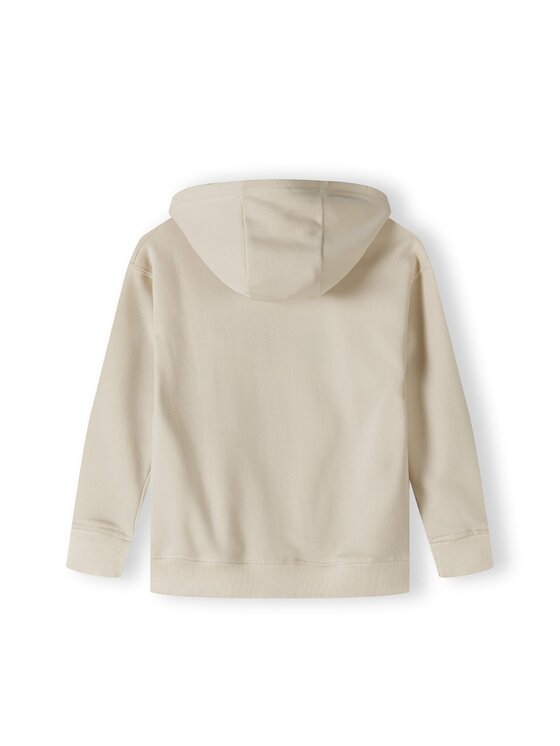MINOTI MINOTI Bluza 23fleece81 Biały Oversize