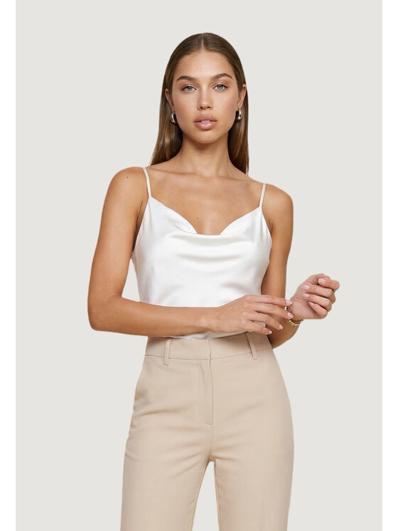 Artigli Artigli T-shirt BRETELLINE RASO Bianco Casual Fit