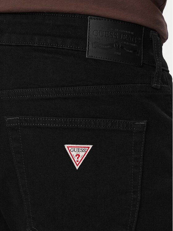 Guess Jeans Guess Jeans Jeans M6BA1B D1832 Nero Straight Leg