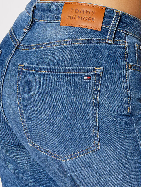 Tommy Hilfiger Tommy Hilfiger Τζιν Gramercy WW0WW34547 Μπλε Mom Fit