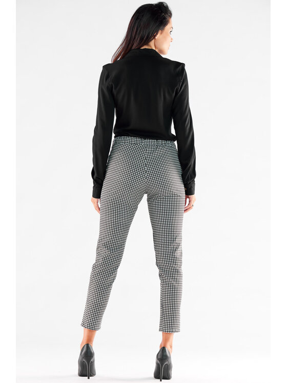 Awama Awama Spodnie damskie A532 Kolorowy Basic Fit