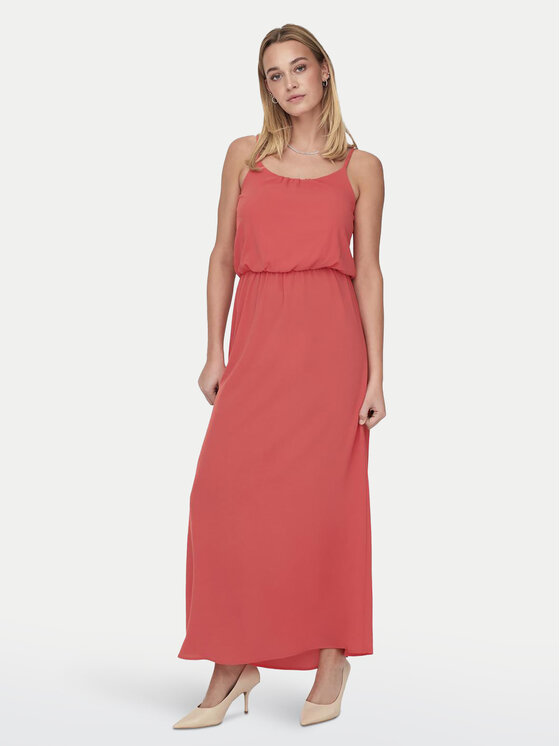 ONLY ONLY Sommerkleid Winner 15177381 Rot Regular Fit