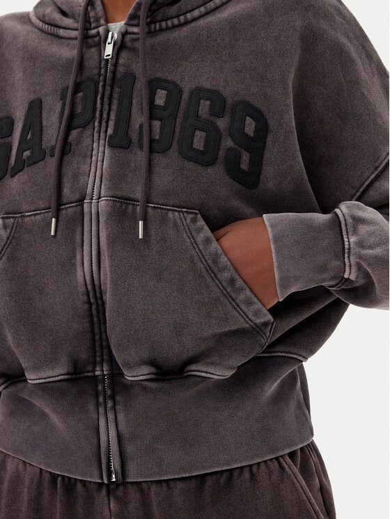Gap Gap Bluză 714577-02 Maro Oversize
