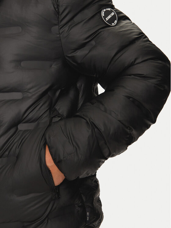 INDICODE INDICODE Зимно яке Bolonzo 15-866 Черен Regular Fit