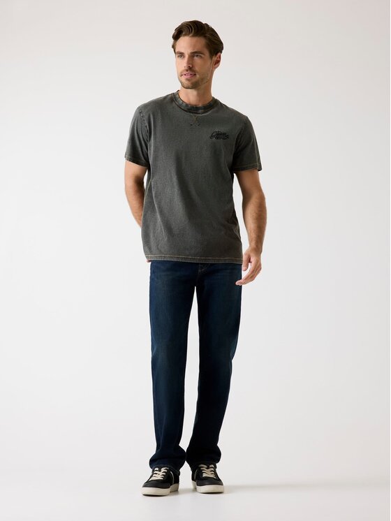 Guess Guess T-Shirt 179524 Szary Classic Fit