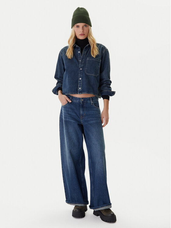 G-Star Raw G-Star Raw дънкова риза D26801-D777 Цветен Boxy Fit