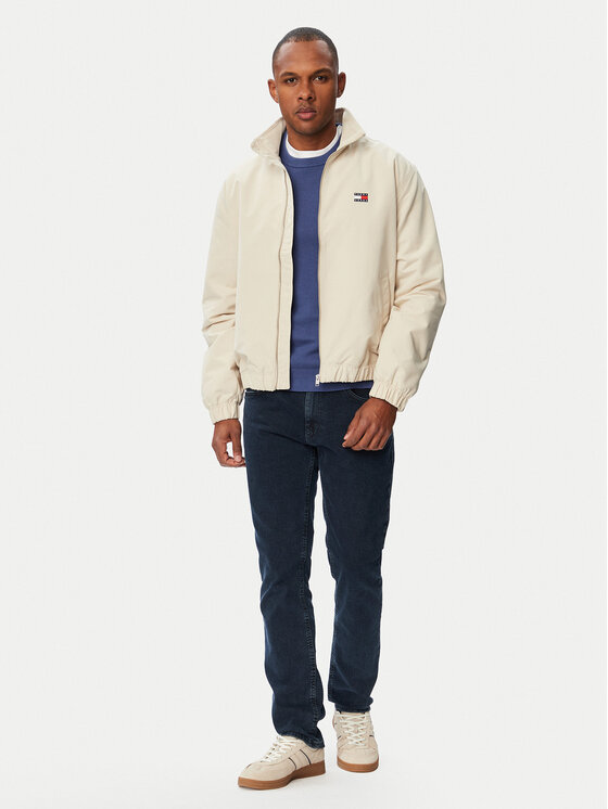 Tommy Jeans Tommy Jeans Prehodna jakna Essential DM0DM22720 Bež Regular Fit