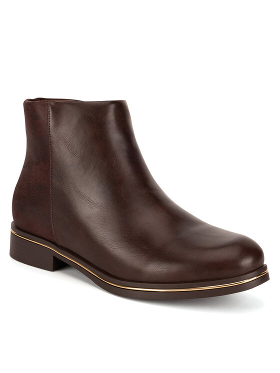Clara Barson Clara Barson Botki WS6517-01 Brązowy