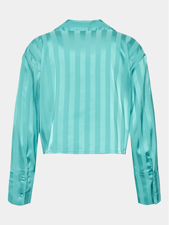 Hunkemöller Hunkemöller Pyjama-T-Shirt 203163 Blau Comfortable Fit
