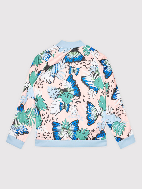 adidas adidas Bluza Animal Flower Print H22593 Kolorowy Regular Fit