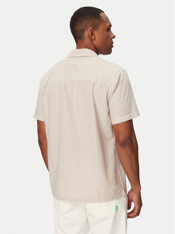 Jack & Jones Jack & Jones Košeľa Breeze 12288594 Béžová Relaxed Fit
