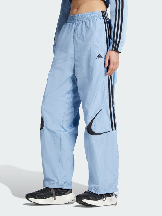 adidas adidas Spodnie dresowe Adicolor Niebieski jasny Oversize