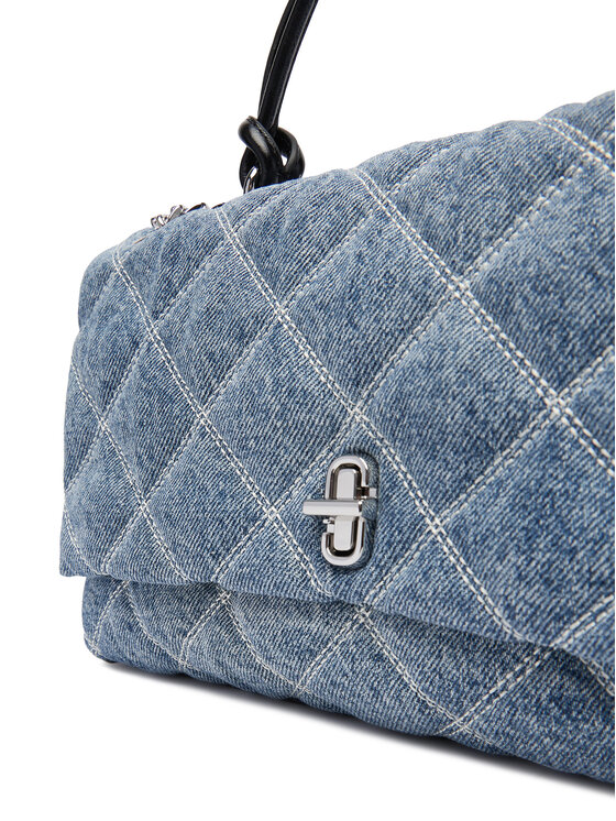 Marc Jacobs Marc Jacobs Handtasche The Quilted Denim Dual Convertible 2P5HCR019H03 Blau