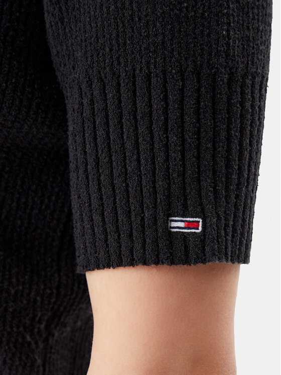 Tommy Jeans Tommy Jeans Sweater DW0DW20380 Fekete Regular Fit