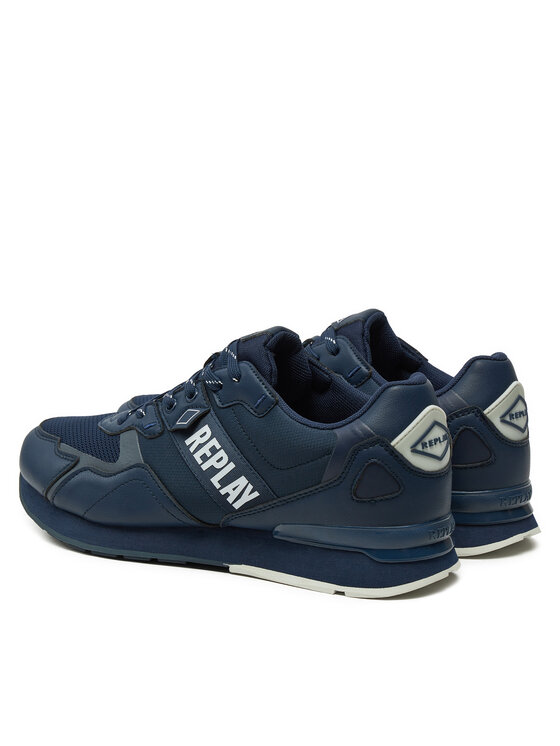 REPLAY REPLAY Снікерcи Adrien Game 4 Lace-Up GMS1D.000.C0055T Cиній