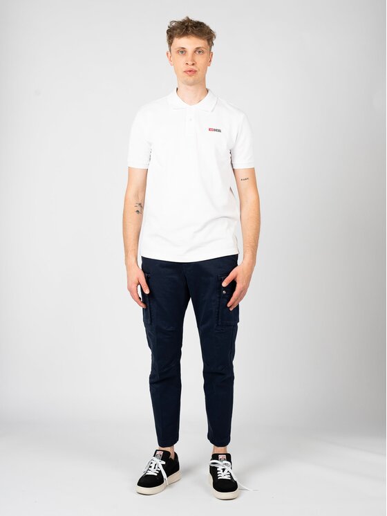 Diesel Diesel Pantaloni di tessuto A10372-REJAB Blu scuro Regular Fit