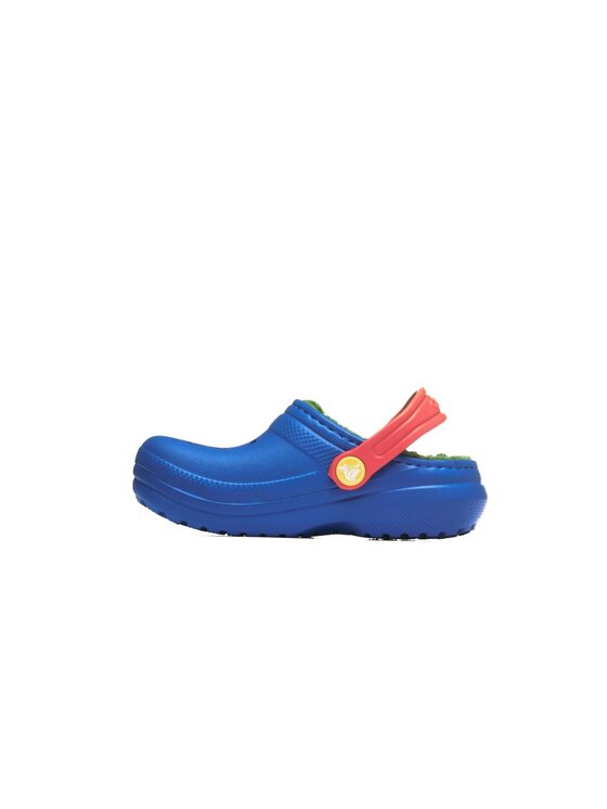 Crocs Crocs Klapki Classic Lined Clog Kid's Niebieski