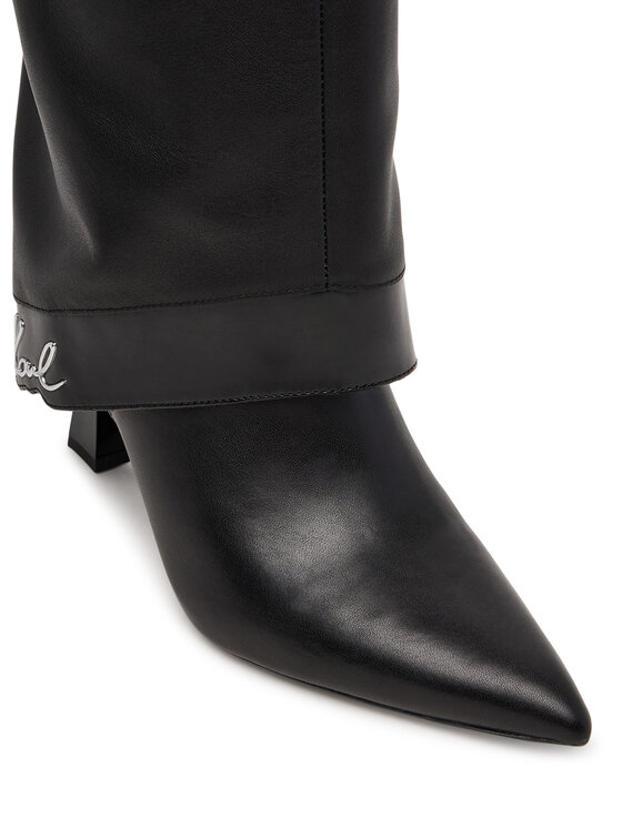 KARL LAGERFELD KARL LAGERFELD Kozačky KL32081 Černá