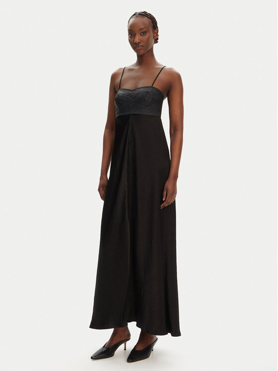 PINKO PINKO Rochie de seară Anymore 104844 A2BV Negru Regular Fit