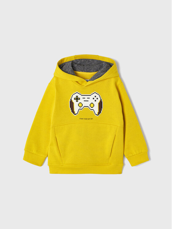Mayoral Mayoral Світшот 4456 Жовтий Regular Fit