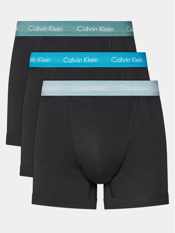 Calvin Klein Underwear Set 3 perechi de boxeri 0000U2662G Negru