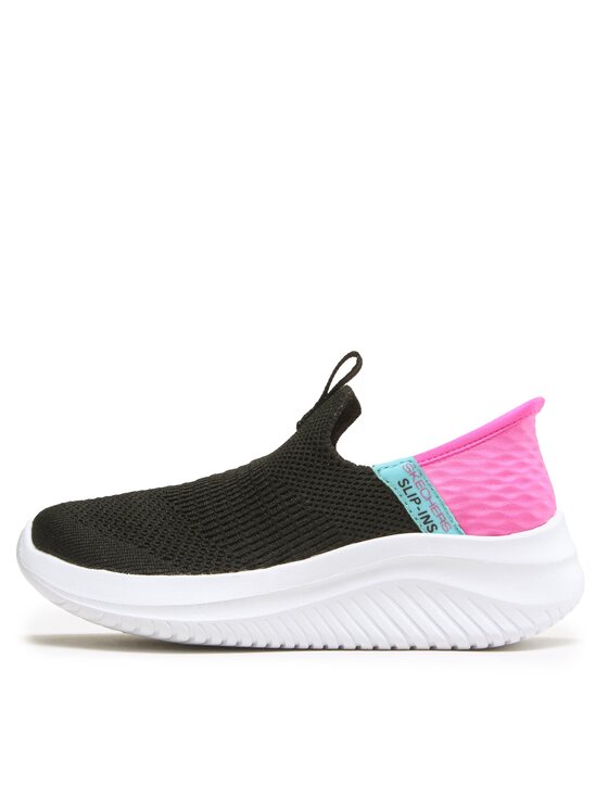 Skechers Skechers Sneakersy Fresh Time 303800L/BKPK Černá
