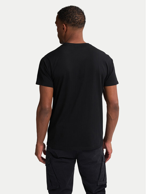 Petrol Industries Petrol Industries T-Shirt M-ROS-TSR002 Μαύρο Regular Fit