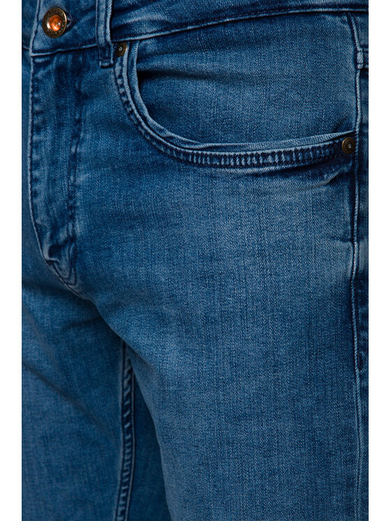 Lancerto Lancerto Jeansy Tucker Niebieski Slim Fit