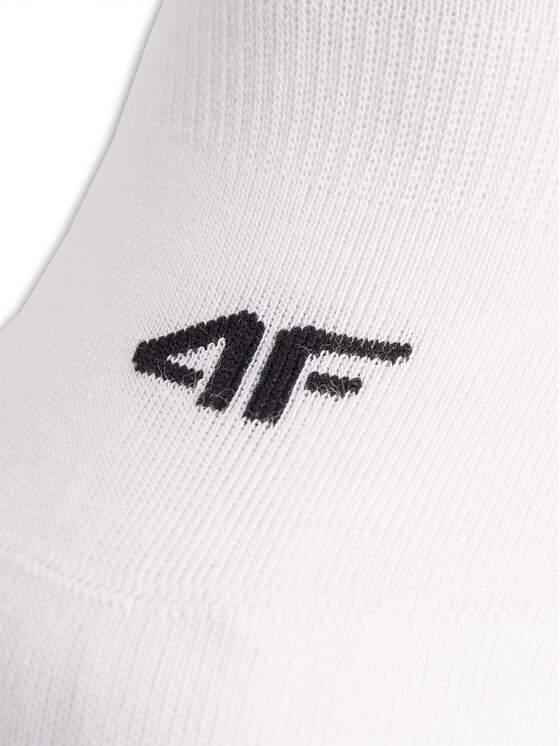 4F 4F Skarpety krótkie MIDSHOP ACCESSORIES Biały