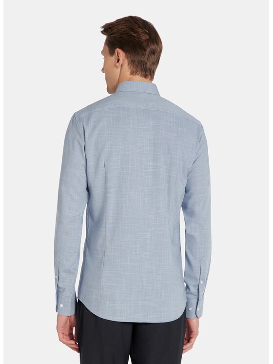 Pako Lorente Pako Lorente Koszula P25WF-1X-020 Granatowy Slim Fit