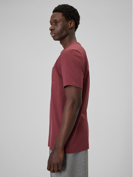 4F 4F T-shirt SPORT STORIES 25/26 Bordeaux Regular Fit