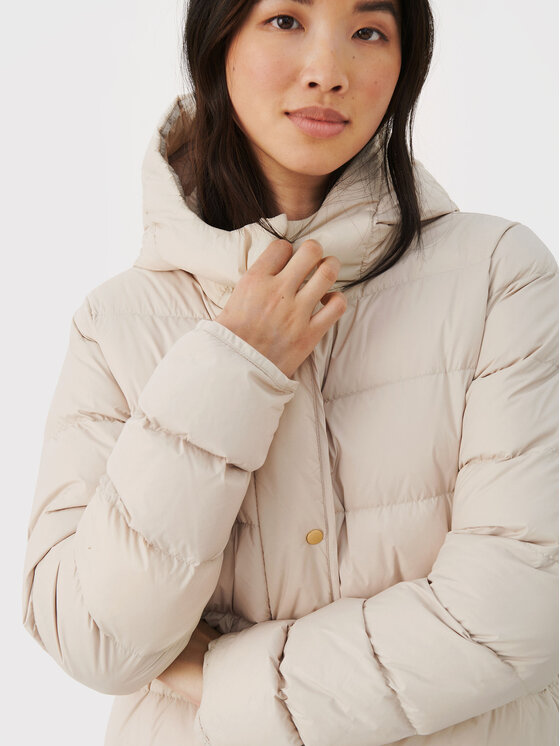 Giubbotto piumino Sanika 30304564 Beige Relaxed