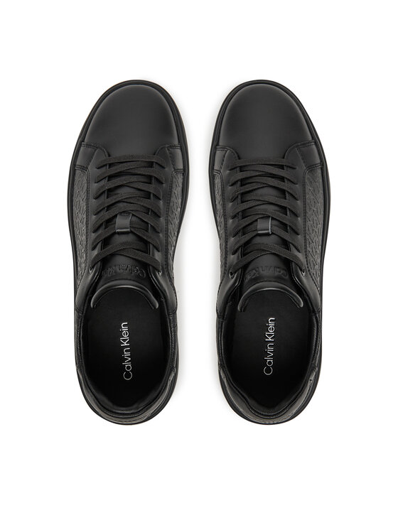 Calvin Klein Calvin Klein Sneakersy Chunky Low Top Lace Up Mono HM0HM01970 Czarny