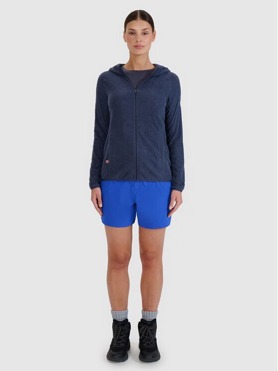 4F 4F Fleecová mikina 4FWSS25TFSWF481-22S Čierna Regular Fit